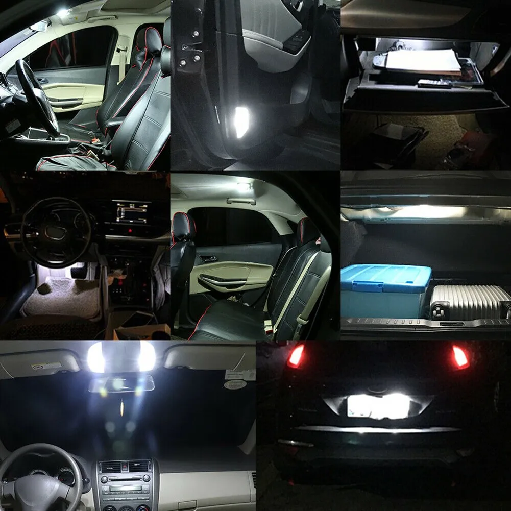 

2.5W Car LED Bulb 36mm 5730 SMD 6000K C5W DC 12V License Plate Light Map