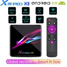 Приставка Смарт-ТВ X88 PRO X3, Android 128, Amlogic S905X3, 4 ядра, Wi-Fi, 4K, 4 + Гб