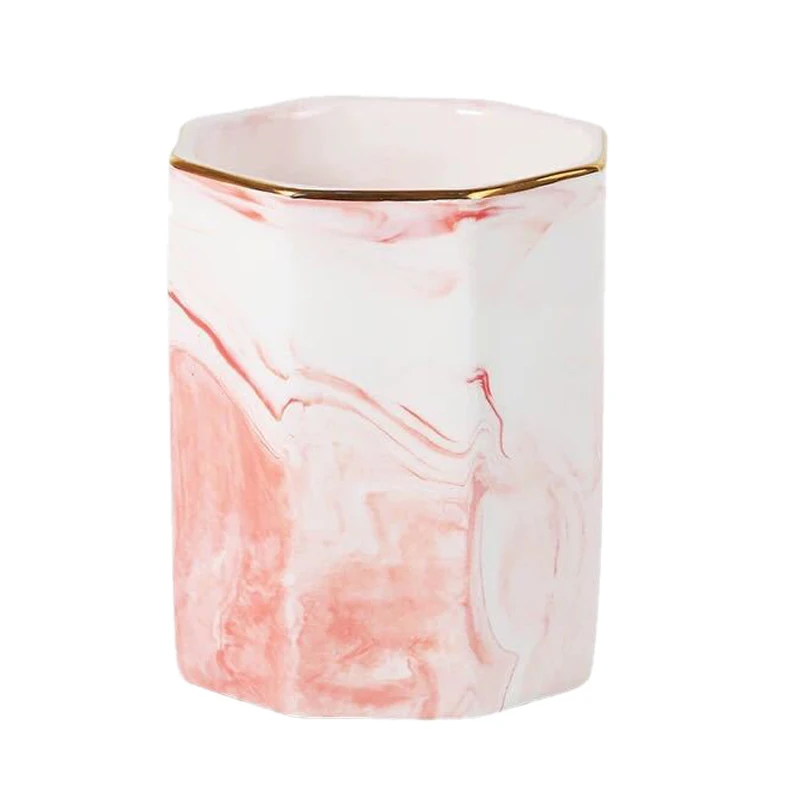 Мраморный резервуар для хранения в скандинавском стиле керамическая банка