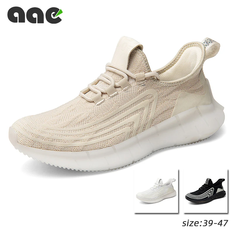 

Кроссовки мужские светоотражающие, дышащие, сетчатые, модная повседневная обувь для бега, черные, 2020