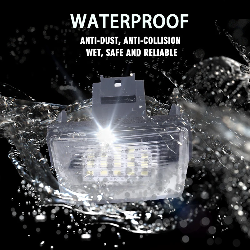 Автозапчасти автомобильный светодиодный фонарь номерного знака для Peugeot Citroen Tepee