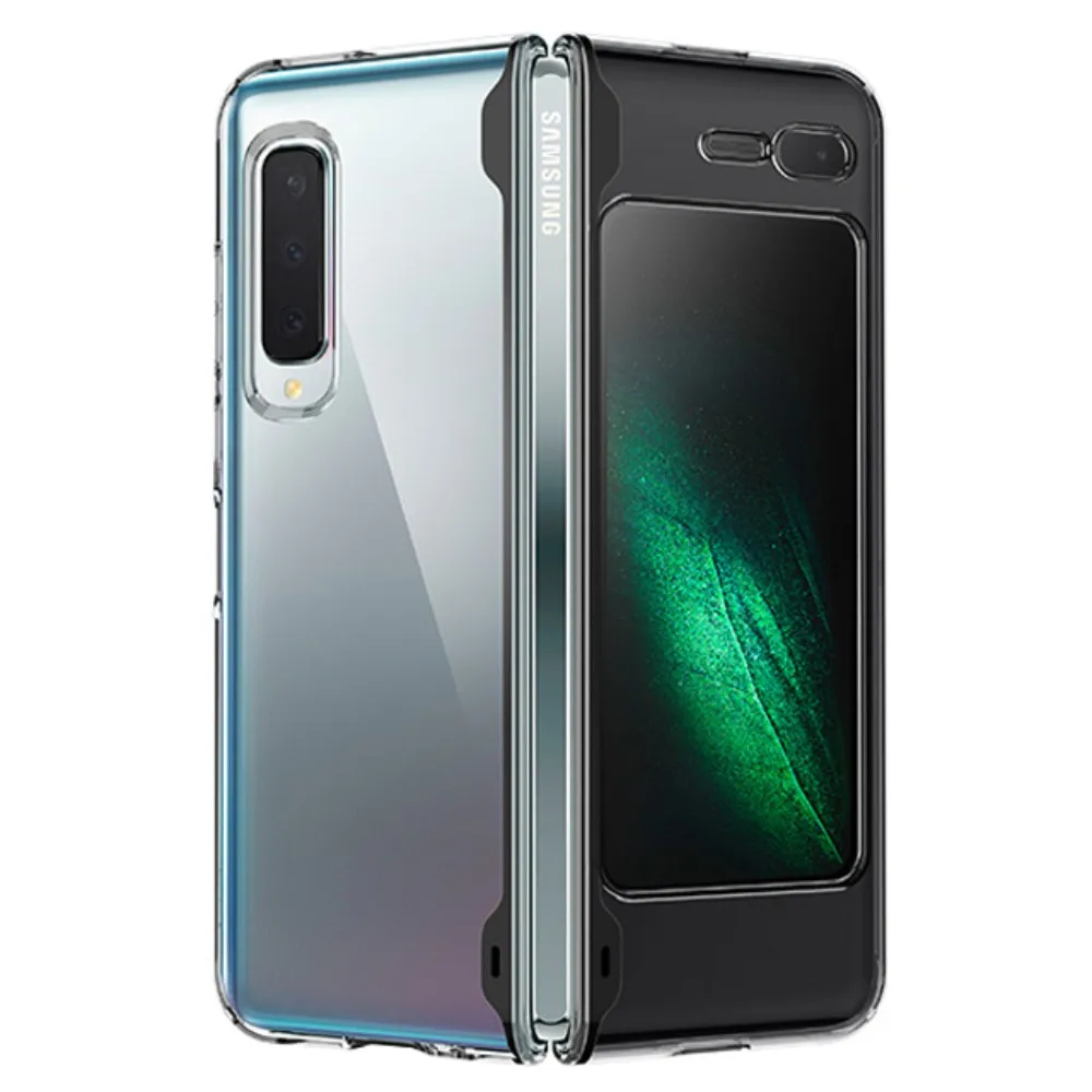 Spigen Прозрачный чехол для Samsung Galaxy Fold 5G SM F900F Модный Роскошный складной защитный