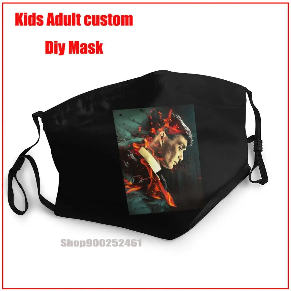 

Peaky Blinders Tommy Shelby 2 DIY маска для лица модная маска для лица моющаяся маска для рта хлопковая маска для губ с дизайном забавная