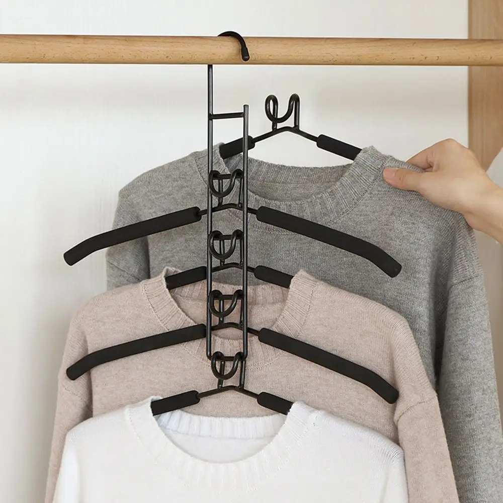 

Multifuncional Wardrobe Hanger,Space-Saving Wardrobe Coat Rack,Detachable Clothes Storage Rack,Connect Hooks For Hanger