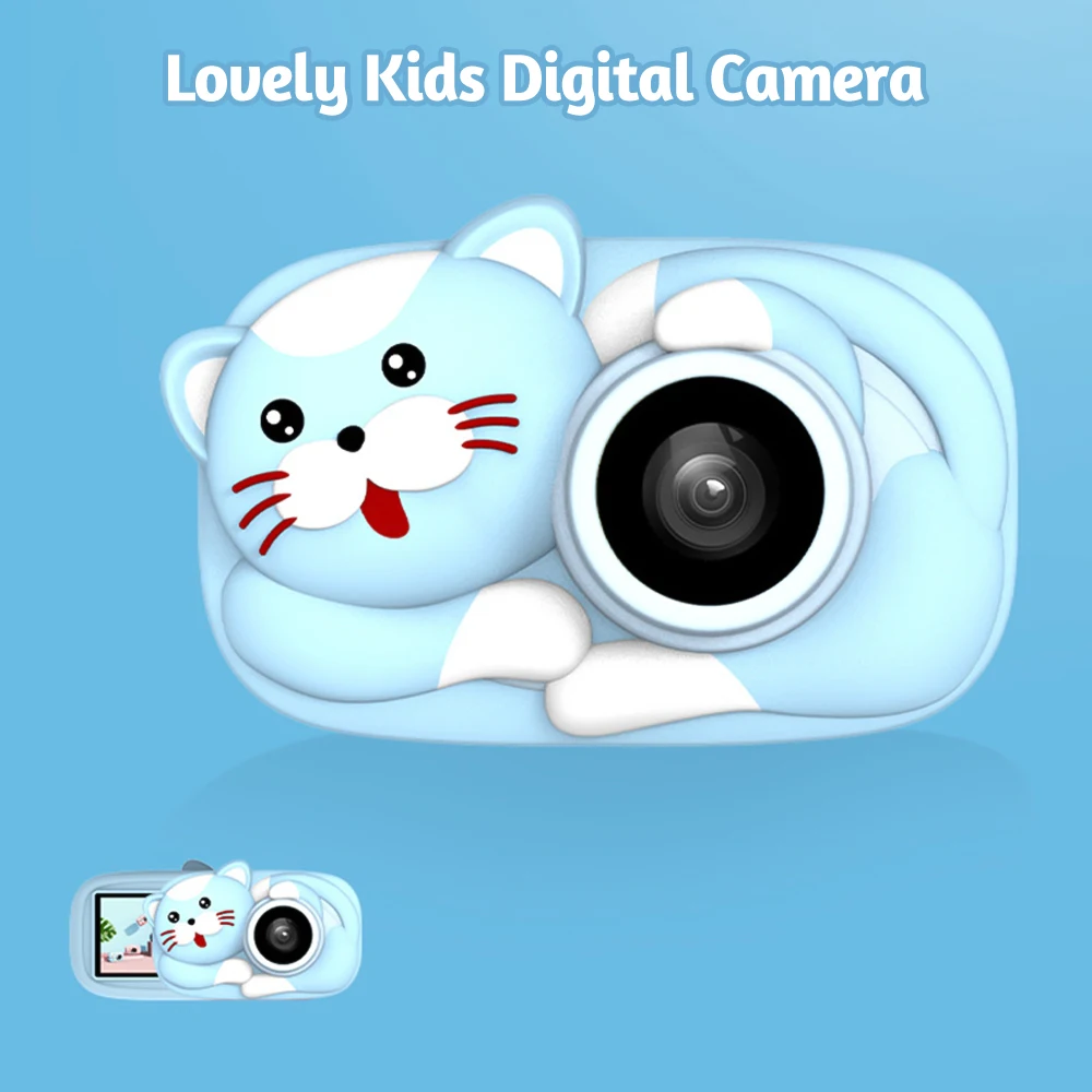 Мини мультфильм дети цифровая камера 26MP 1080P видеокамера 2 4-дюймовый IPS экран