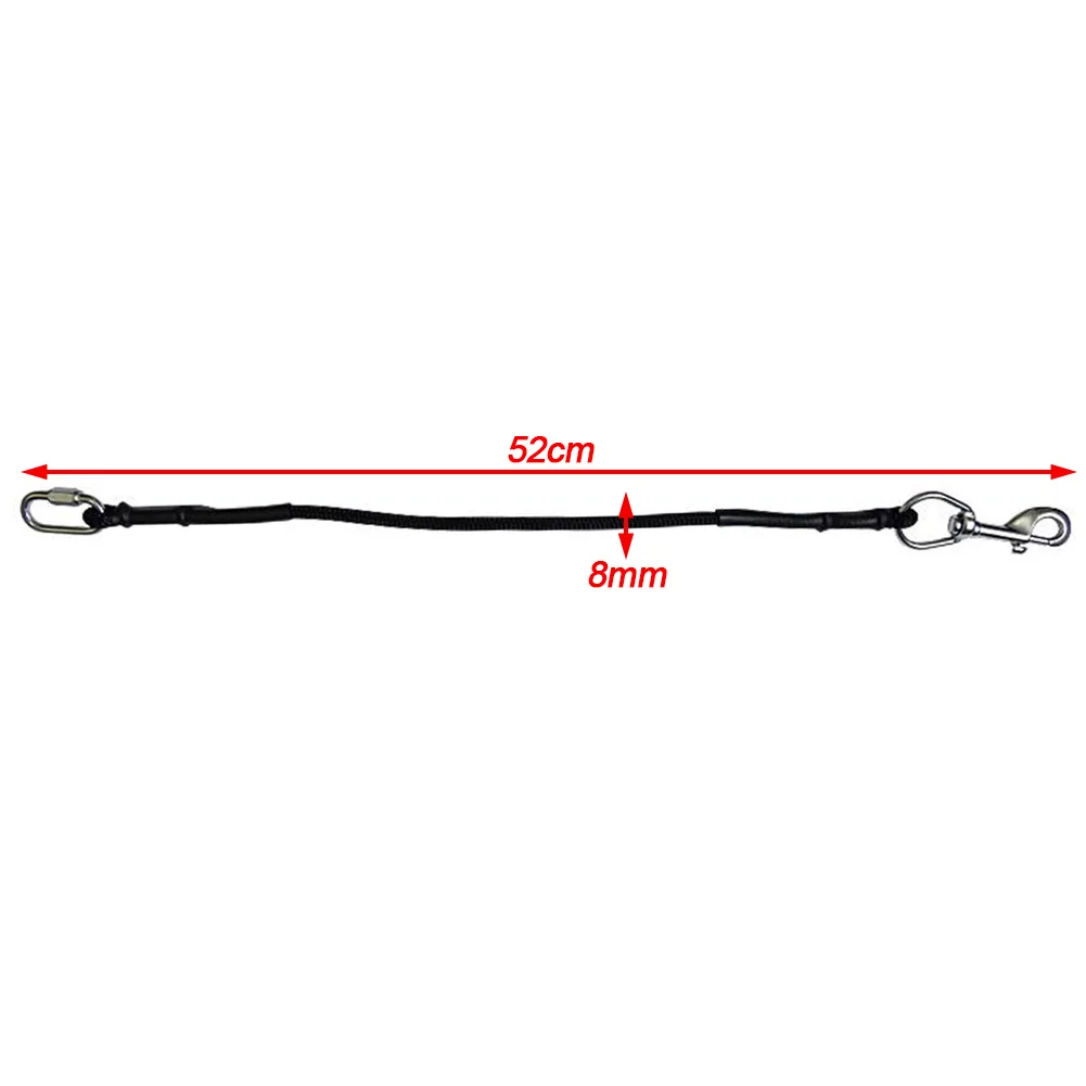 

2pcs Bungee Universal Band Cylinder Scuba Diving Rigging Kit Underwater Elastic Rope Tank With Snap Hook Sports Stage Sidemount