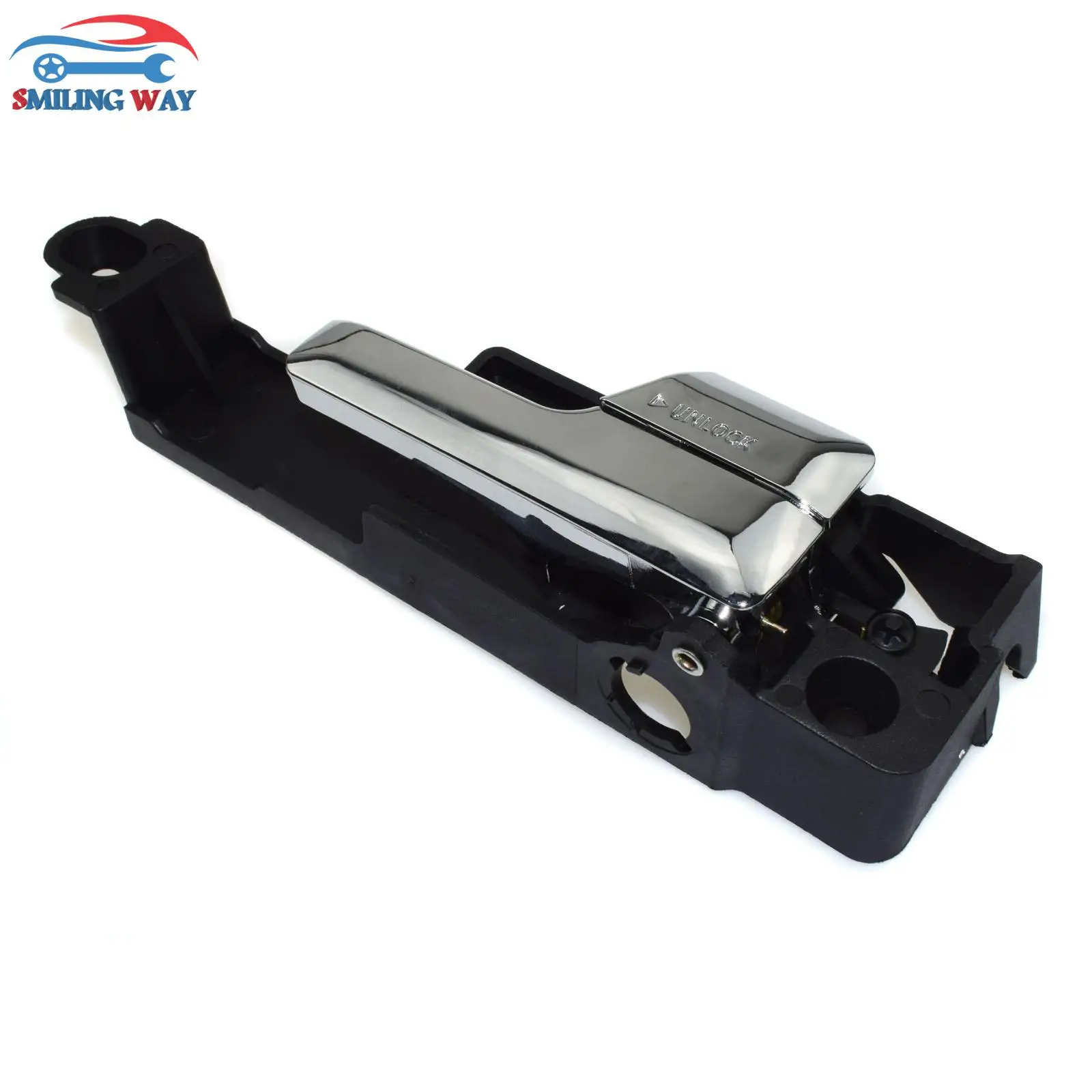 Смайлик путь 1 шт. Передняя Задняя правая левая хромированная внутренняя дверная