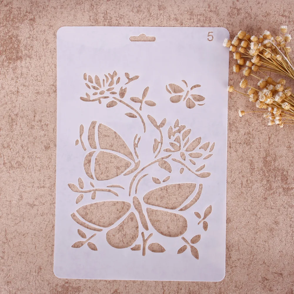 Уникальный Высококачественный Аэрограф с несколькими узорами рисование