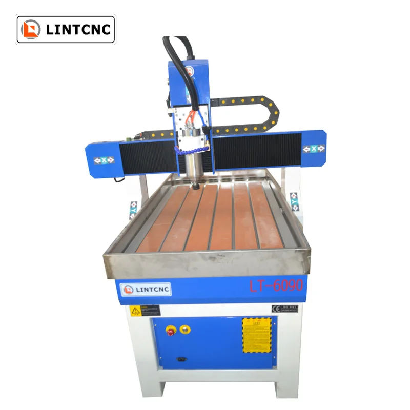 1.5Kw Water Cooling Spinde Ncstudio Control System 3D 6090 CNC Router Engraving Machine with Low Price | Инструменты