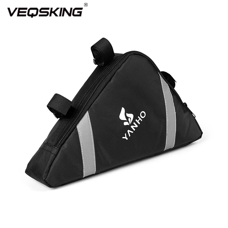 Водонепроницаемая велосипедная сумка 4 цвета 1 5 л треугольная на переднюю раму