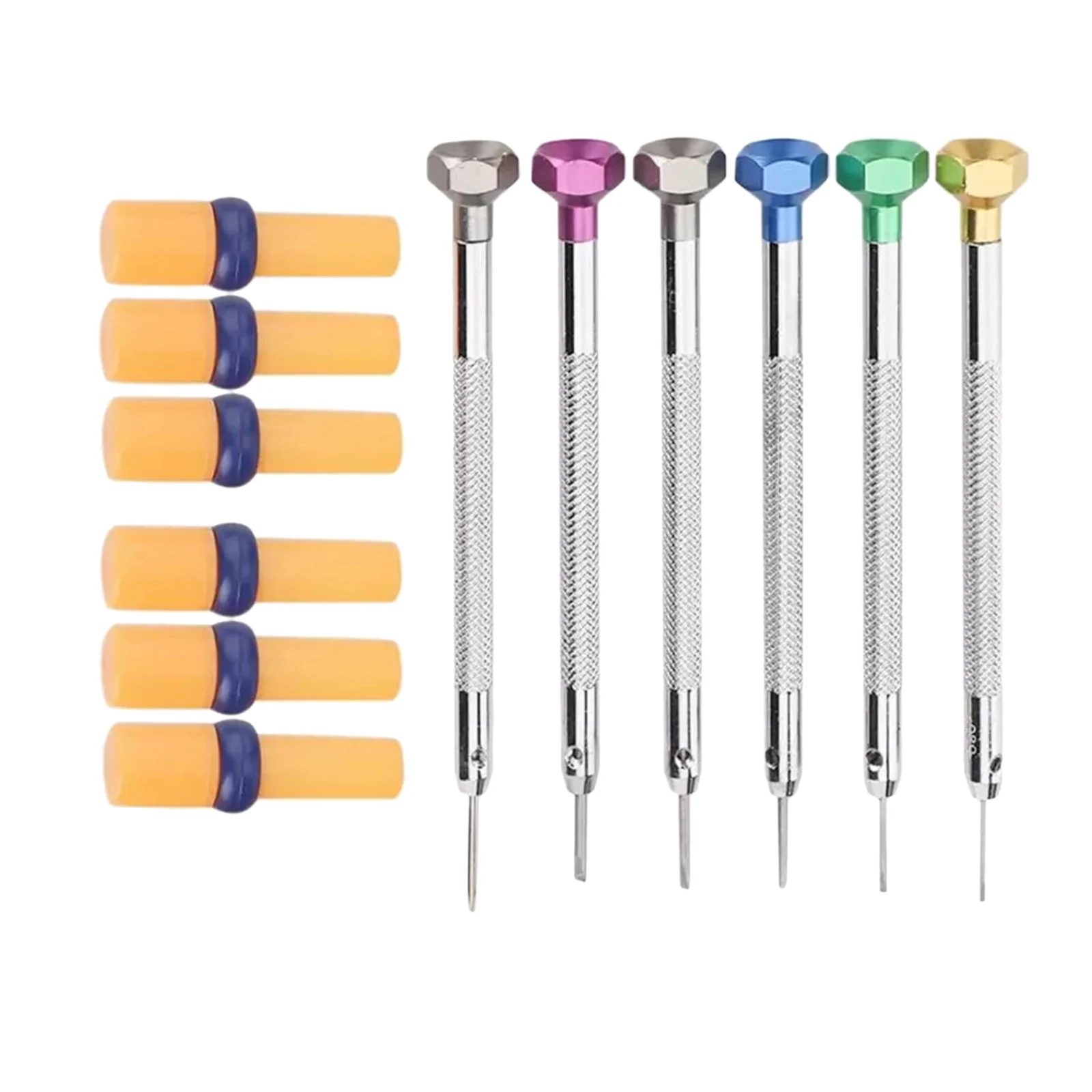 

6 Piece Watch Repair Tools Screwdrivers Kit Replacement for Watch Strap Remover Phones Repair