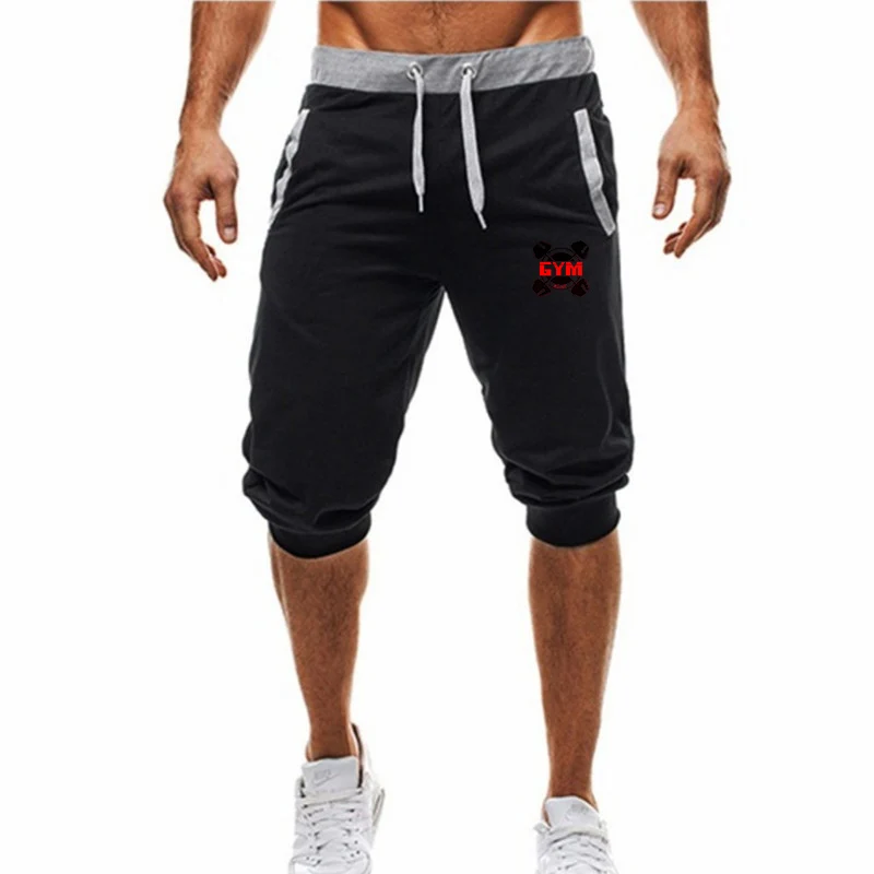 2019 новые модные летние шорты мужские повседневные Фитнес для бега Homme брендовые