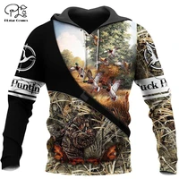 newbrand newest duck hunting animal hunter art camo tattoo funny casual tracksuit pullover harajuku 3dprint menwomen hoodies 17