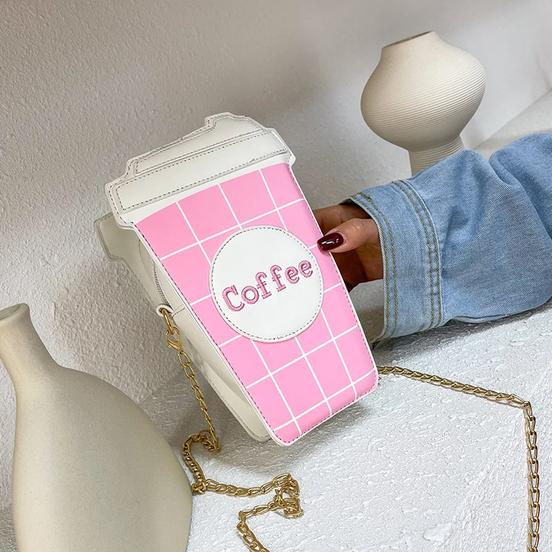 Fashionable Women's Shoulder Bag 2021 New Trend Luxury Small Purse Woman Cute Bucket Funny Bag Fashion Chain Women Crossbody Bag