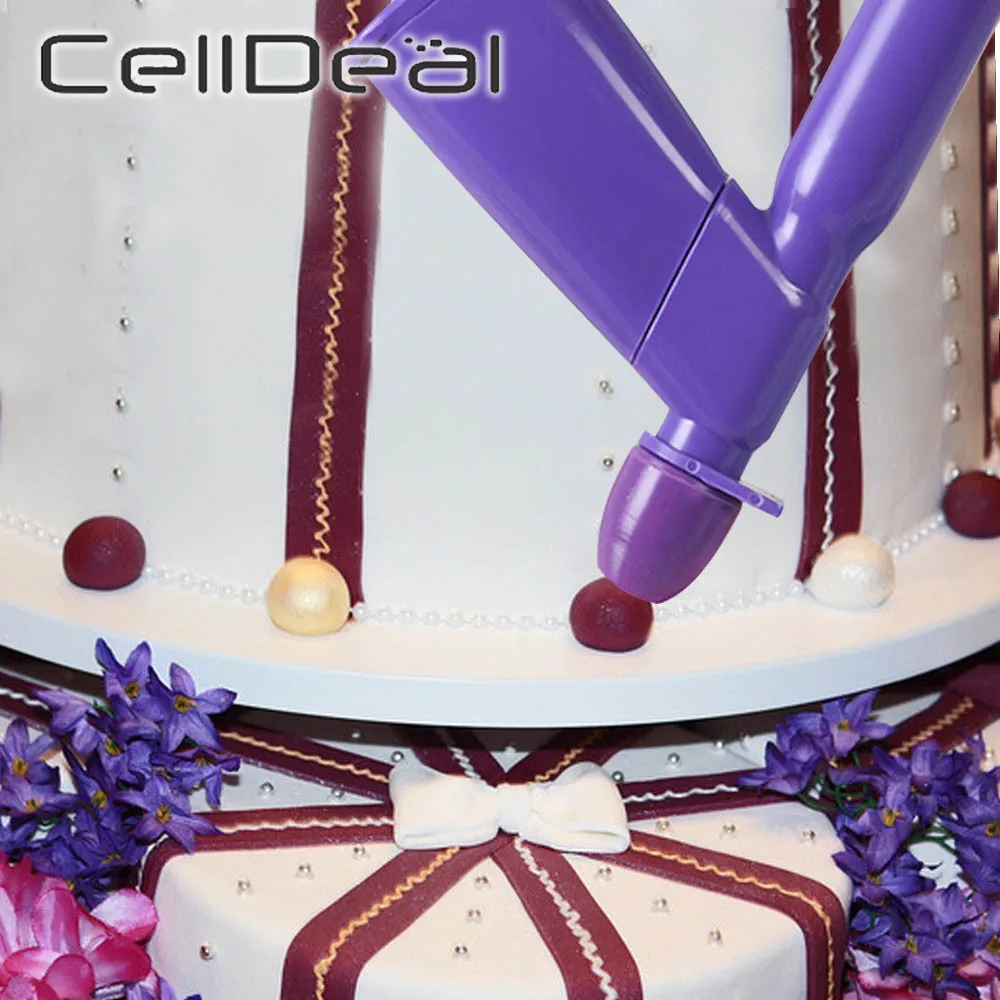 DIY инструмент для выпечки жемчужный аппликатор съемное украшение торта мячик