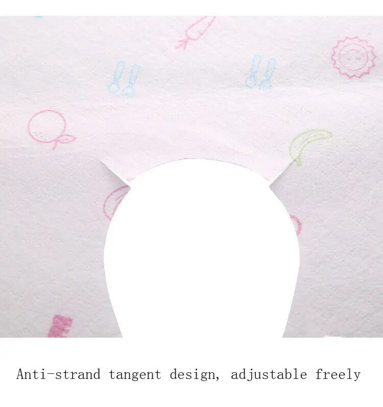 10 шт одноразовые детские нагрудники для путешествий водостойкие стерильные