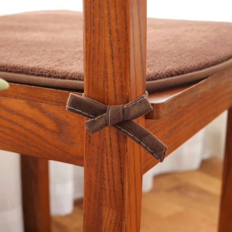 Подушка для стула в форме копыта домашний декор подушка сиденья с подвязкой