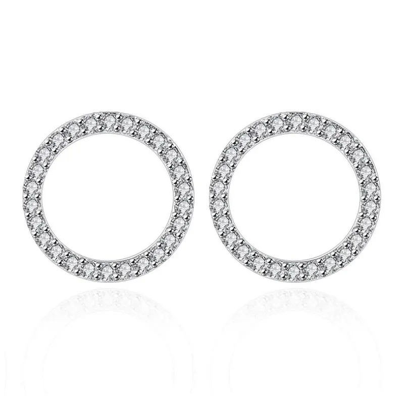 Женские серьги гвоздики из серебра 925 пробы|Серьги-гвоздики| |