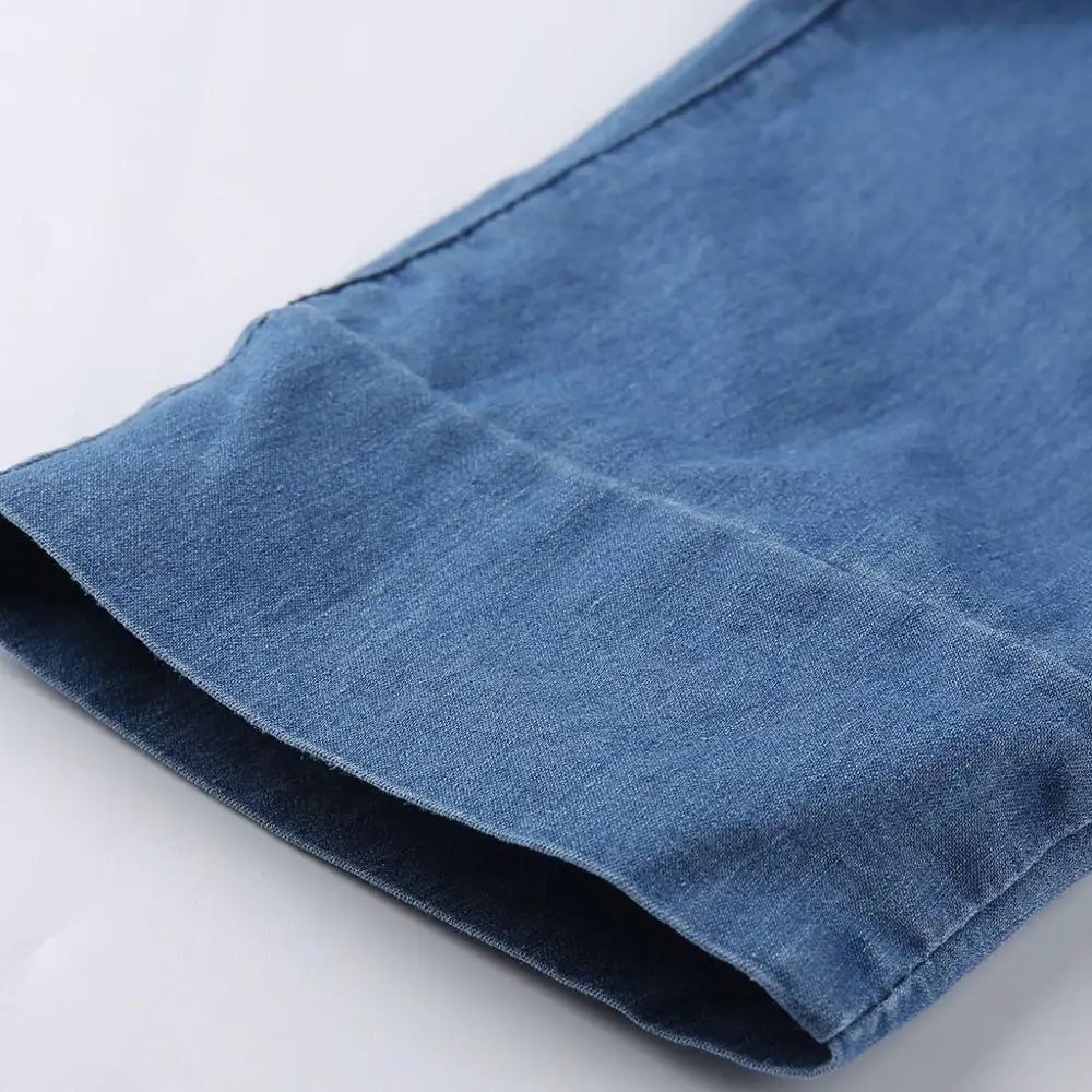 Джоггеры женские летние свободные джинсовые повседневные шорты с