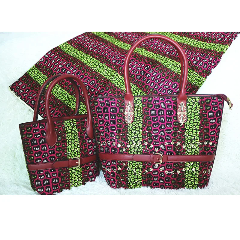 Желтая африканская сумка для женщин сумочка комплект из высококачественной