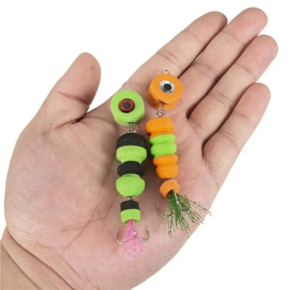 2 шт. приманка большой глаз из высокоуглеродистой стали привлекательная острые