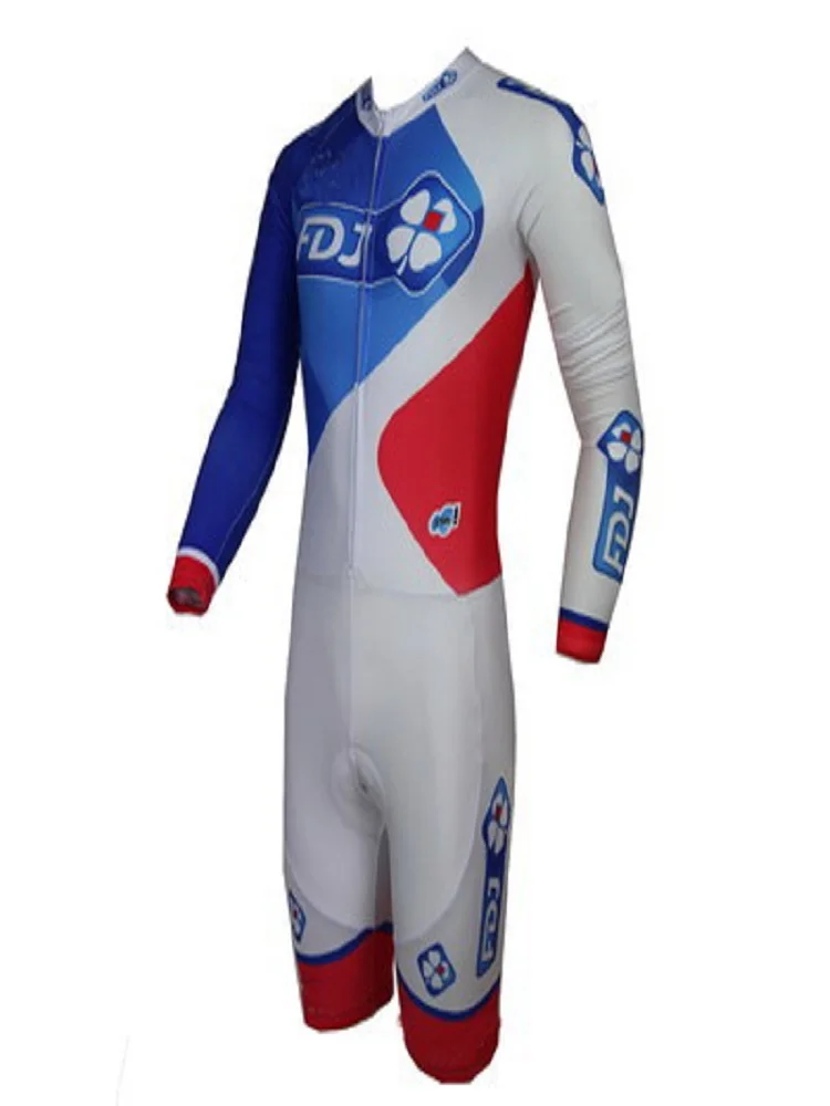 FDJ PRO equipo enterizo Body de verano Ciclismo Jersey conjuntos de Ropa de bicicleta MTB Maillot Ropa de Ciclismo