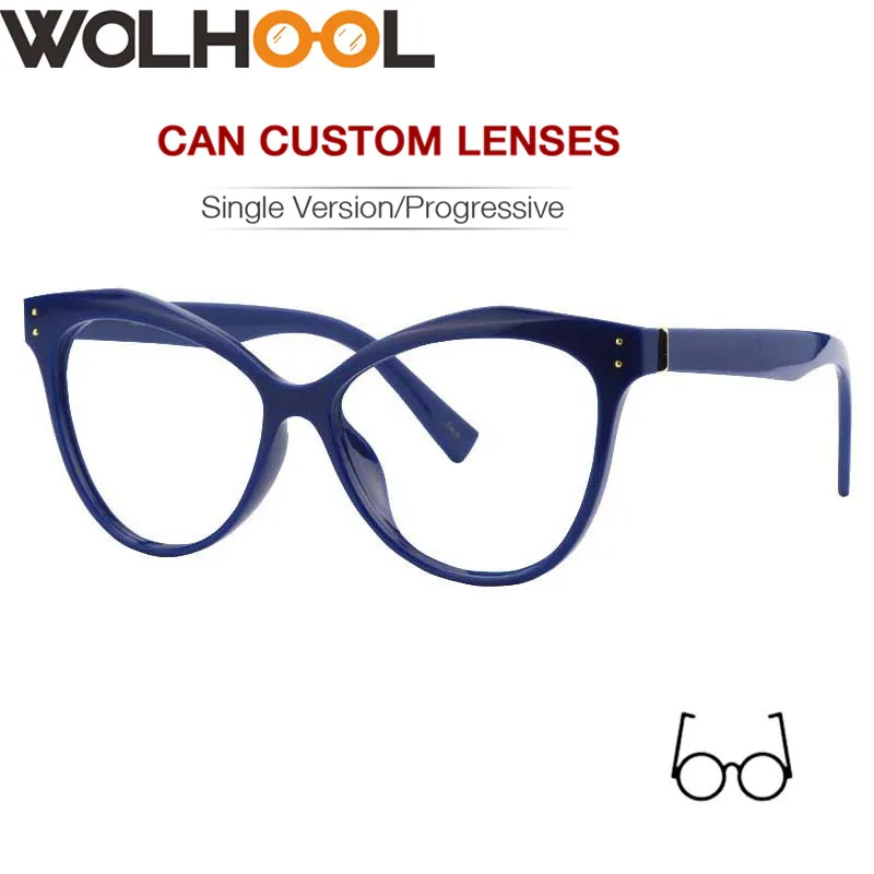 Оправа для очков в стиле кошачьи глаза оптические очки оправа женщин прозрачные