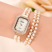 luxury pearl watch branded womens watches sell fashion dress watch for women gifts wristwatch girl quartz watches montre femme
