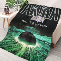 akira green city explosion throw blanket sherpa blanket cover bedding soft blankets