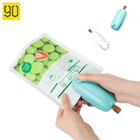 90fun portable bag clips plastic bag sealer mini heat sealing household machine for food snack handheld impulse sealer