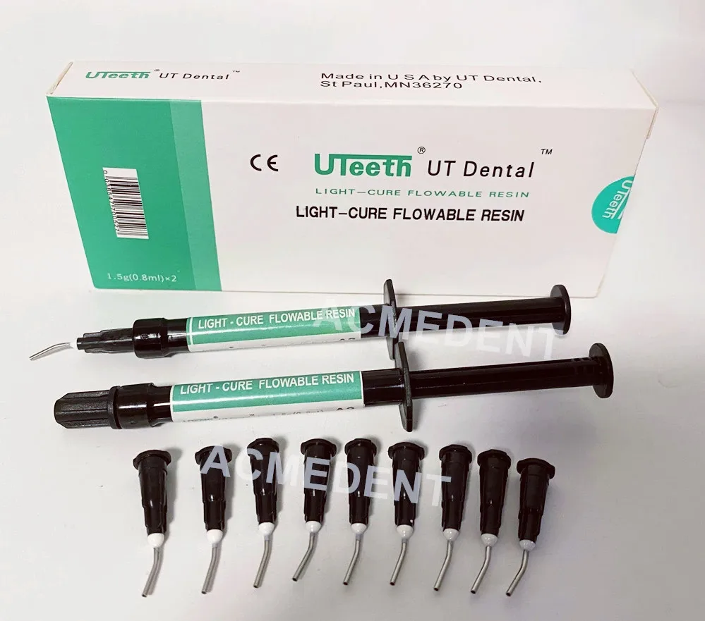 

1 Набор/набор, стоматологическая композитная светоотверждаемая Смола A2 + 10 наконечников