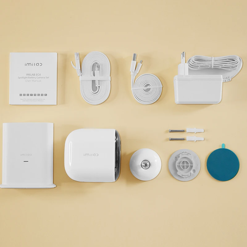 【30USD CODE:IMILABEC4R】IP-камера IMILAB EC4 уличная для системы видеонаблюдения 4 МП Wi-Fi |