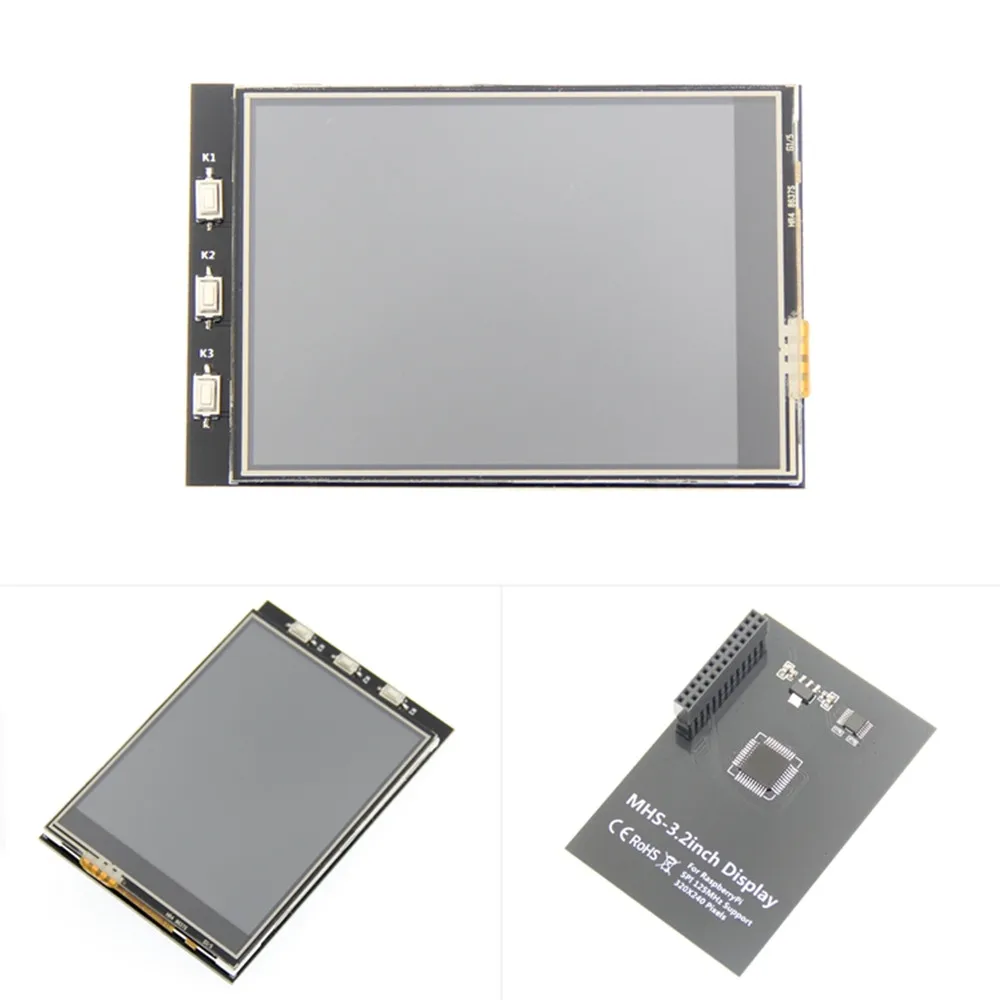 Taidacent Smooth Gaming Video Touch Screen Hvga 240x320 3.2 Tft Lcd Shield Tft Monitor Raspberry Pi 3.2 Inch rpi Display