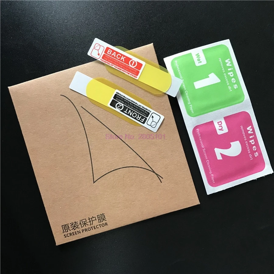 

2000sets 2pcs/set For Xiaomi Mi Band 3 Screen Protector Miband3 HD Ultra Thin Anti-scratch Protective Film Soft film