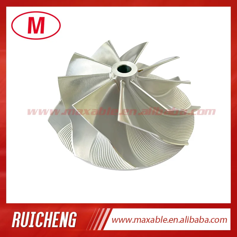 K16 51.03/61.98 mm 9+0 blades high performance turbocharger billet/milling/aluminum 2618 compressor wheel | Автомобили и