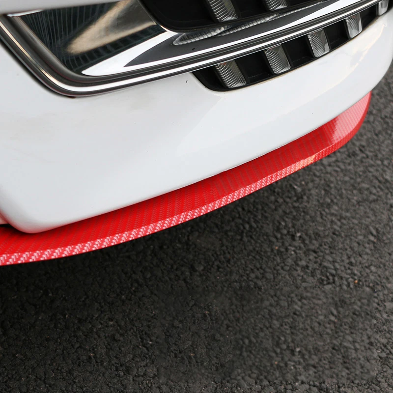 2.5m Car Sticker Body Kit Spoiler Bumpers Rubber Double Color Styling Accessorie Protector Front Bumper Lip Splitter | Автомобили и