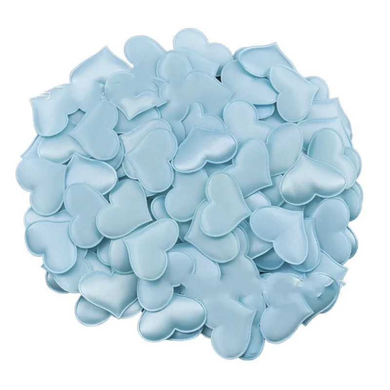 

100pcs Wedding Decoration Artificial Heart Shaped Sponge Petal DIY for Birthday Wedding Table Decoration Party Supplies