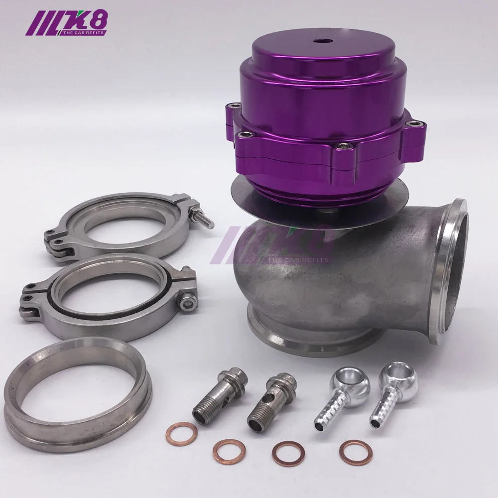 Гоночный алюминиевый автомобиль 60 мм Vband V60 фланец Turbo Wastegate для BMW Subaru