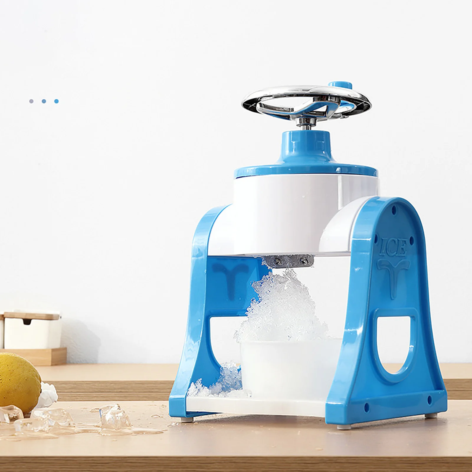 Портативная Домашняя ручная дробилка льда многофункциональная машина для