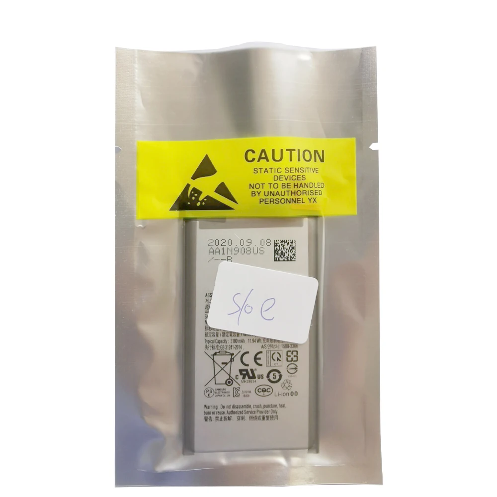 

Original Replacement Battery For Samsung Galaxy S10e SM-G9700 S10E S10E High Capacity phone Bateria For S10E Battery