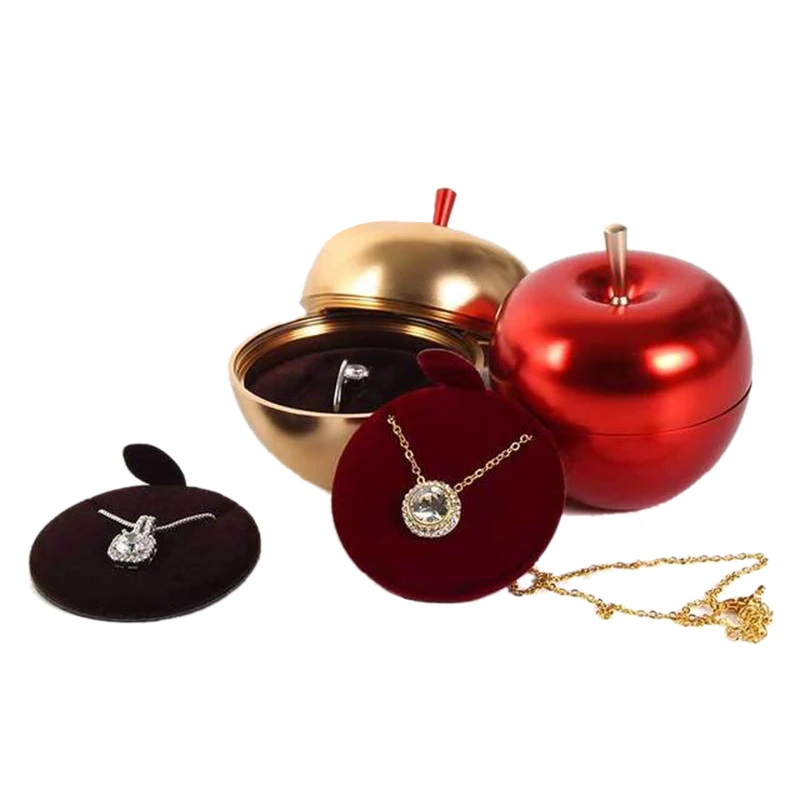 Шкатулка для ювелирных изделий в новом стиле Apple Подарочная коробка ожерелья