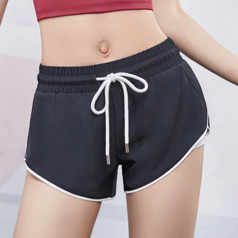 

Женские шорты для йоги 2 в 1, спортивные бесшовные шорты для бега, для фитнеса, для тренировок, пуш-ап, для тренажерного зала, дышащие быстросо...