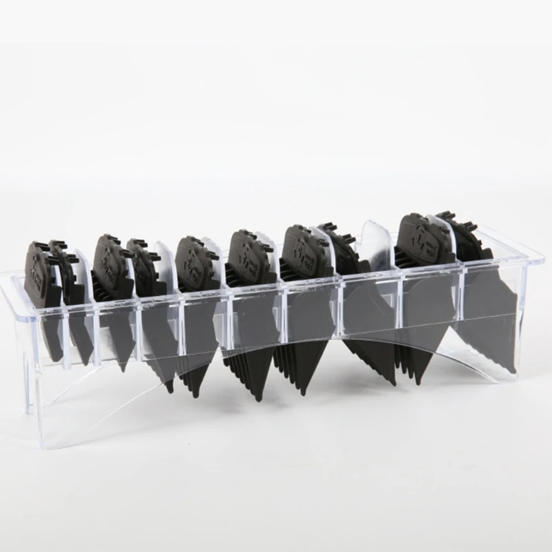 10 шт. чёрные направляющие для машинки стрижки волос 1/16-1 дюйм