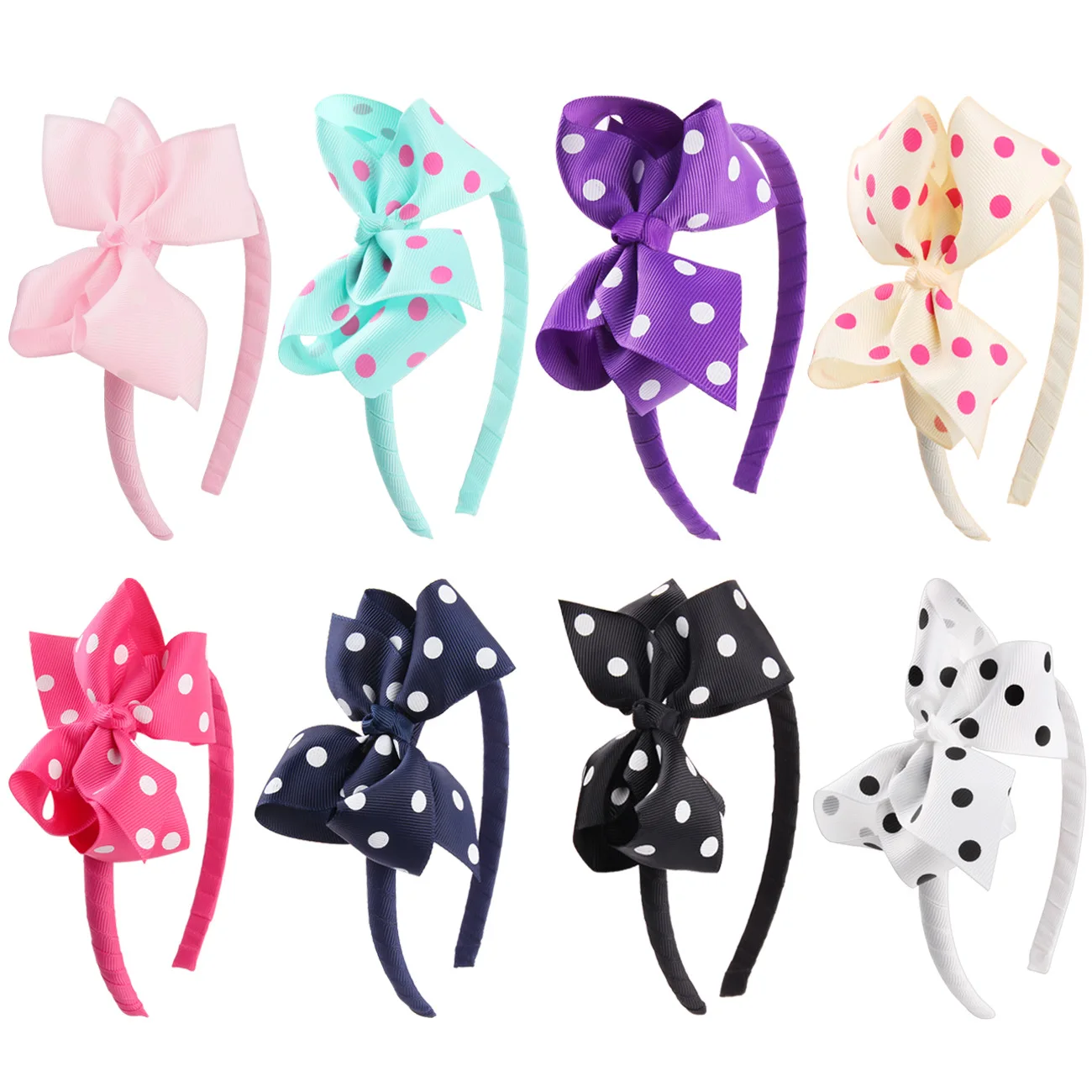 Ободок для волос детский винтажный с бантом XT2|Аксессуары девочек| |