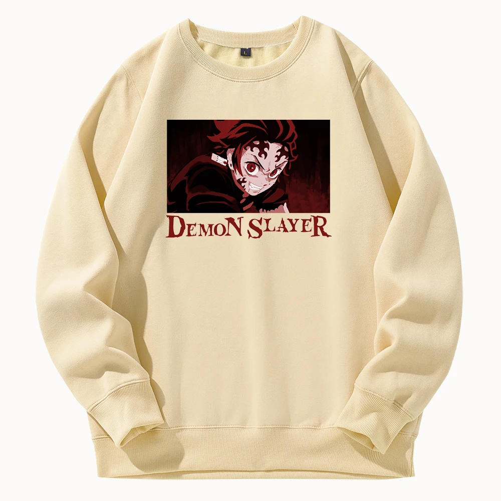 

Женские толстовки Kamado Tanjirou с изображением рассекающего демонов японского аниме Толстовка Харадзюку для девочек флисовый эстетичный графи...