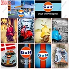 Винтажный итальянский металлический постер Vespa для мотоциклов, Постер для электромобиля в заливе, Racing, настенная живопись, автомобильные тарелки, гараж, клуб, Декор для дома, WY120