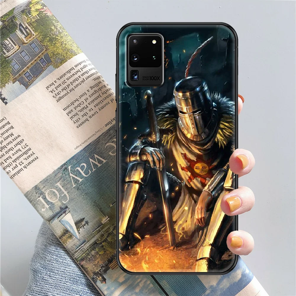 Чехол для телефона Game Dark Souls Samsung Galaxy Note 4 8 9 10 20 S8 S9 S10 S10E S20 Plus UITRA Ультрачерный