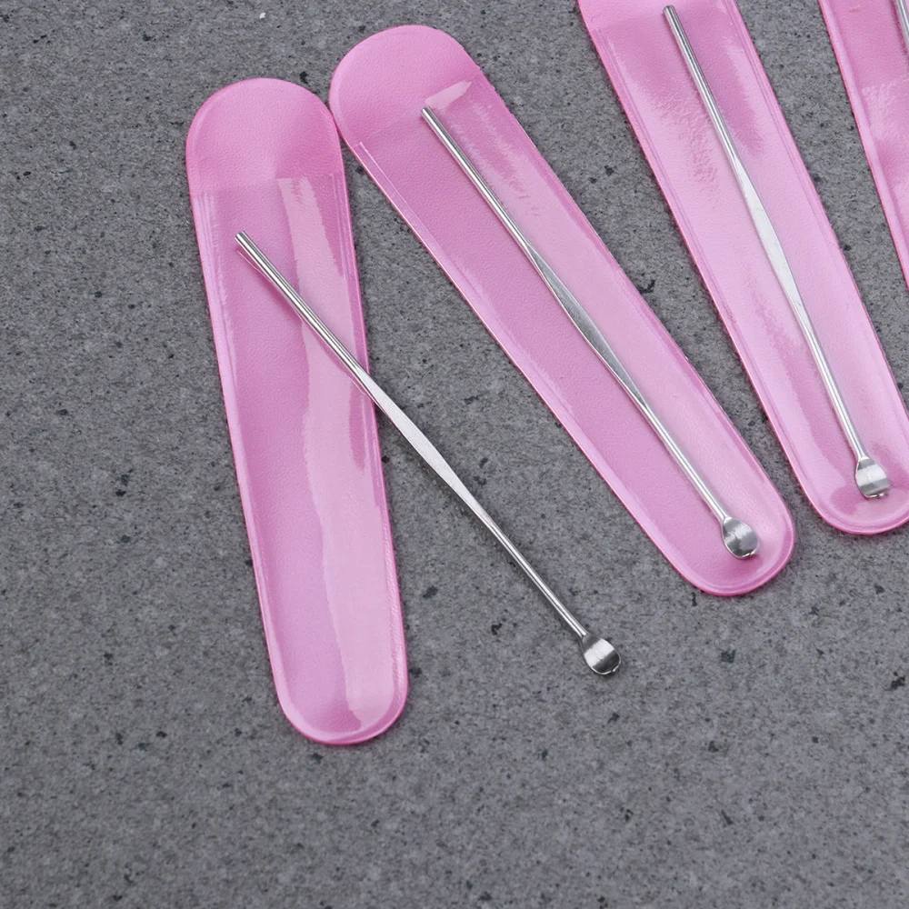 

6pcs Stainless Steel Earpicks Curette Ear Cleaner Ear Wax Remove Tool