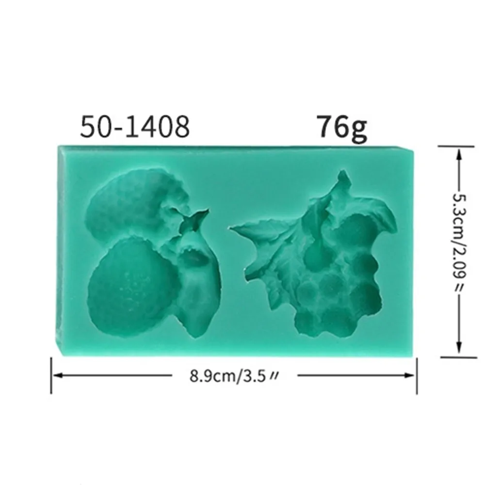 

Fondant Chocolate Candy Silicone Mold, Vegetable Fruit Shape Baking Molds for Ice Cube, Jelly, Biscuits, Cake Decorating