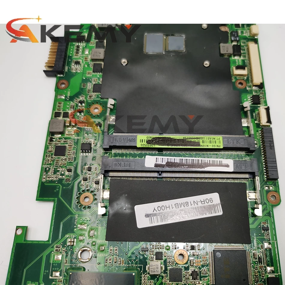 U36JC с i3-380M Процессор GT310M 1 ГБ N11M-GE2-S-B1 материнская плата REV 2 0 для ASUS U36J Материнская